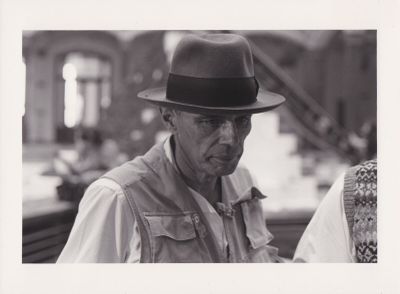 Manfred-Michael Sackmann. Joseph Beuys, vers 1980.