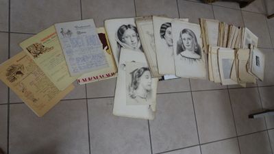 a lot of papers that are on the floor