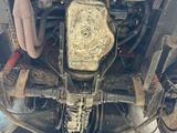 a close up view of the engine of an old truck