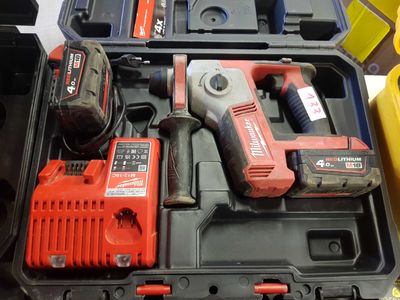 the tools are in the case on the table ready to be used