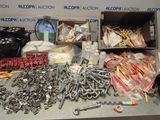 many different types of tools on a table