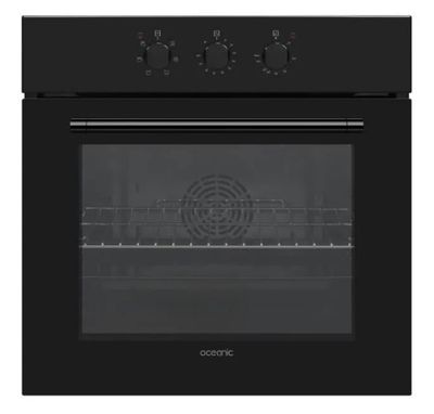 a black oven with the door open on a white background