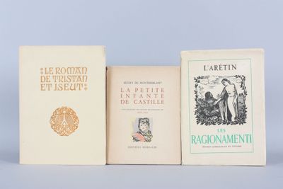 3 vol. in-8° ou in-4° br. : MONTHERLANT, la Petite Infante d…