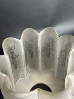 Paire de lampes à pétrole en bronze, laiton et faïence polyc… (photo 5)