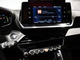 a car dashboard with a digital display in the center