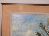 a picture of a painting hanging on a wall
