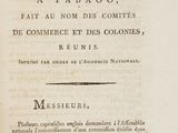 un vieux livre avec un titre en noir et blanc