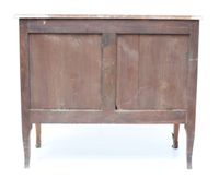 Commode de forme rectangulaire en bois de placage ouvrant à … (photo 5)