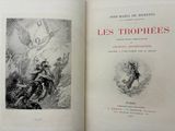 an open book with a picture of a man riding a horse