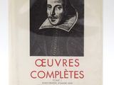 a book with a picture of shakespeare on the cover of it