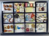 a picture of a magnet board with many magnets in it