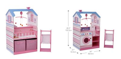 Station de puériculture avec maison de poupée de Teamson Kid…