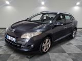 a picture of a dark colored car parked in a garage