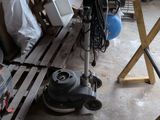 a picture of a room with a lot of stuff on the floor
