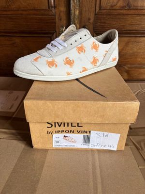 Pointure 38 - Ippon Vintage Camden Crabs Safran, Coloris Bla…