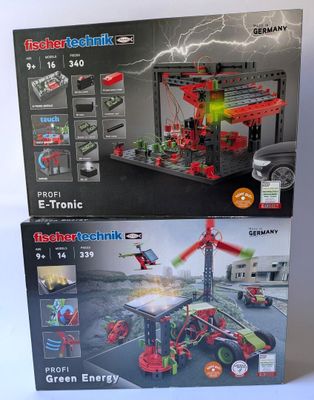lego technik e - tronic green energy set