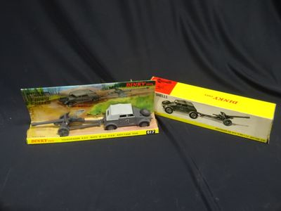 two boxed toys of a truck and a car