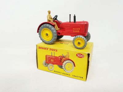 DINKY G.B. réf 300 tracteur agricole Massey Harris rouge cla…