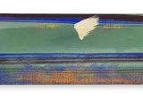 a picture of a painting of a surfboard on a table