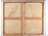 an image of an old wooden box with a window in it