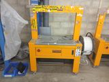 two machines that are sitting next to each other