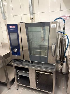 an image of a commercial oven in a commercial kitchen