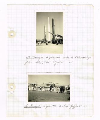 AVIATION - ESPACE / Ensemble de 13 photographies d’amateur, …