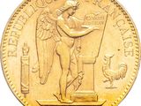 l'image d'une pièce d'or ornée d'un ange