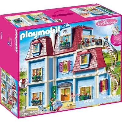 10150-165 / PLAYMOBIL 70205 Grande Maison Traditionnelle, Dollhouse La