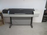 an image of a large format printer in a room