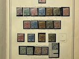 a book with a bunch of stamps on it