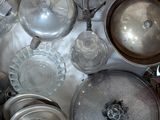 many pots and pans that are in a box