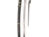 a close up of two swords on a white background