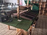 a table that has a bunch of items on it