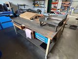 an image of a workbench in a workshop