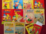 beaucoup de livres pour enfants qui se trouvent sur la table