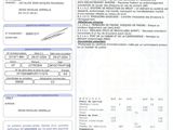 a close up of a sheet of paper with information on it