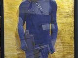 a picture of a poster of a man with a tie on