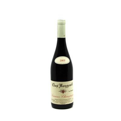 a bottle of red wine on a white background