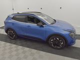 a blue toyota c - hr is parked on a checkered floor