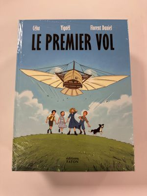 the cover of the book le premier vol 1 is shown