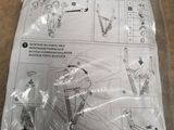 a close up of a plastic bag with instructions on it on a table