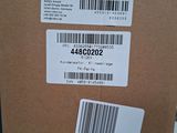 a cardboard box with a barcode on the side of it