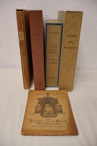 TOULET : La jeune fille verte. Paris, le livre contemporain, 1853...