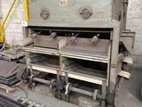 a large machine that is sitting in a warehouse