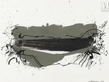 un dessin en noir et blanc représentant un bateau sur un fond blanc