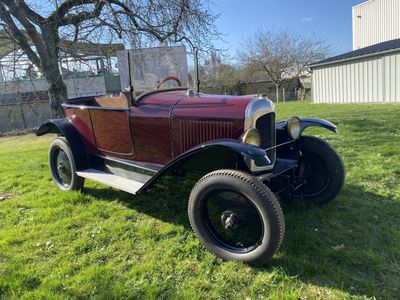 Citroën 5HP type C3 (T3-1), 1923. Couleur rouge Bordeaux