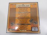the cd cover of l ' entourloop is shown on a white surface