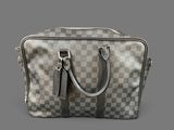 louis vuitton damier speedy bag in grey checkerboard