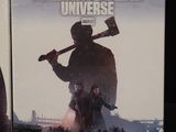two dvds of the walking dead universe and the bottle of demmarrage